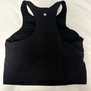 Lululemon Athletica Black Racerback Sports Bra